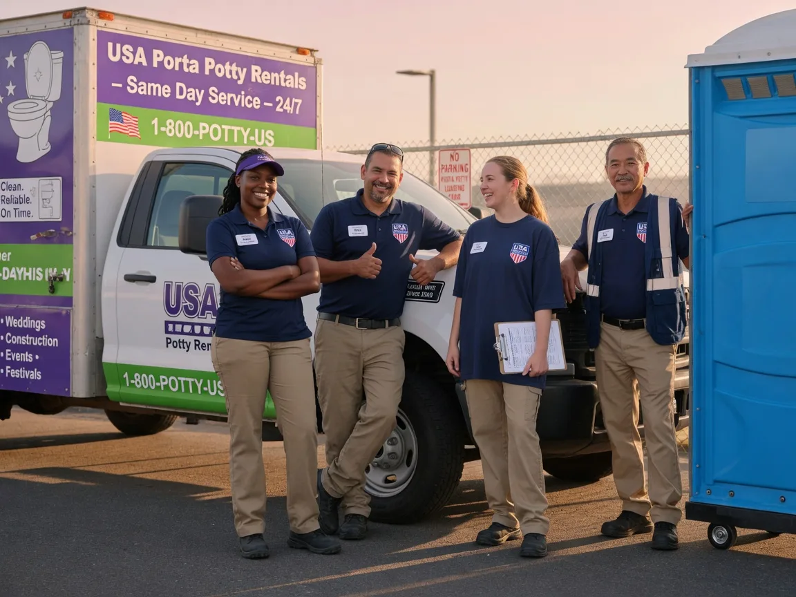 Porta Potty Rental company in Porterfield, WI